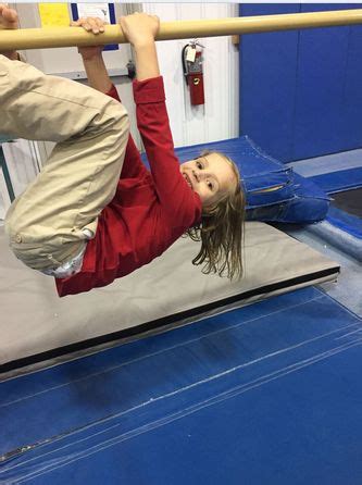 Monkeying around is what we do best. #gymnastics #monkey #gymnast #kids #funforkids #bars # ...