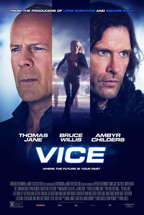 First Movie Poster for Vice, Starring Bruce Willis and Thomas Jane ...