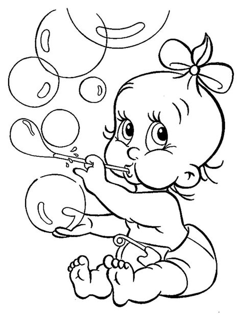 Blowing Bubbles Coloring Pages at GetColorings.com | Free printable colorings pages to print and ...