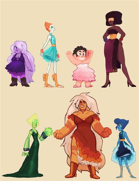 Gems in dresses by Albrii | Steven Universe | Know Your Meme