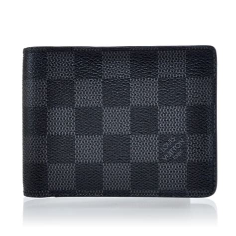 LOUIS VUITTON Men s Damier Graphite Multiple Wallet | FASHIONPHILE ...