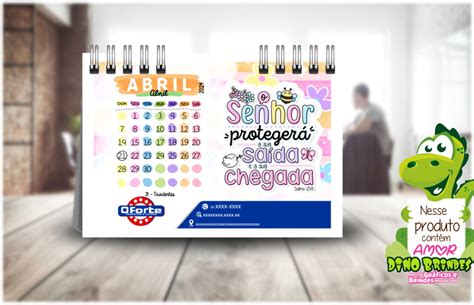 Calendário 2024 c/ Frases Gospel| para Empresas 14x20cm | Elo7