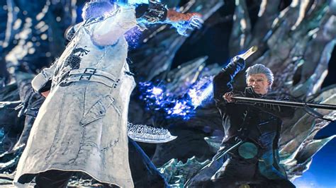 Nero vs Vergil Boss Fight & Vergil Finds Out Nero Is His Son Scene ...