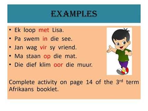 Grade 2 Term 3: Afrikaans - Voorsetsels - YouTube