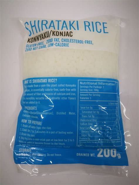 Shirataki Rice – The House Of Goodies