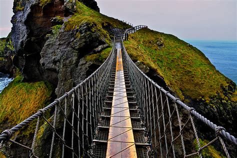 Carrick-a-rede Rope Bridge Photograph by Justin Albrecht