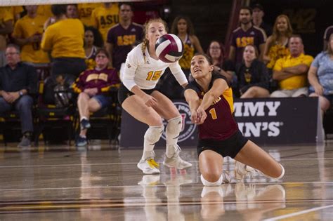 ASU volleyball freshmen still adapting to new normal of student-athlete ...