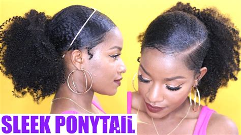 The top 24 Ideas About Ponytail Hairstyles for Natural Hair - Home, Family, Style and Art Ideas