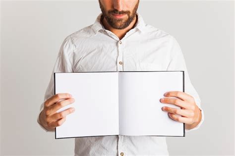 Free Photo | Businessman holding book