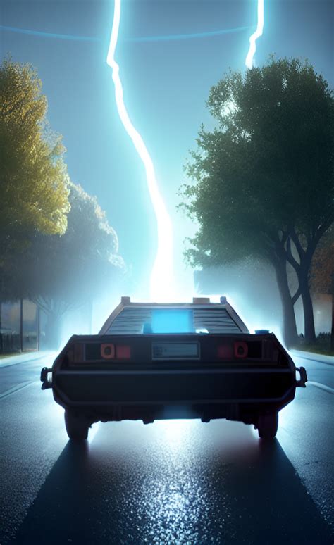 DeLorean by totempow on DeviantArt