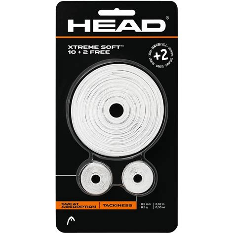 Head Xtreme Soft Overgrip 10+2 Pack White