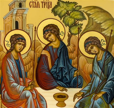 Orthodox icon Holy Trinity Andrei Rublev Russian icon | Etsy