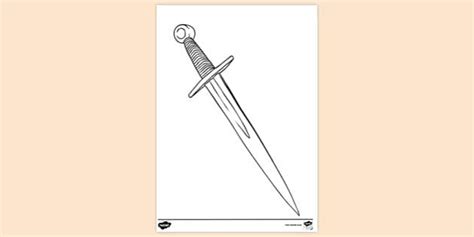 Macbeth Dagger Drawing