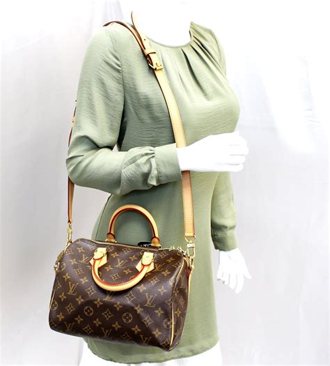 Authentic Louis Vuitton Speedy 30 Bandouliere | semashow.com