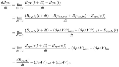 One-Dimensional Reynolds Transport Theorem - The Kaizen Effect