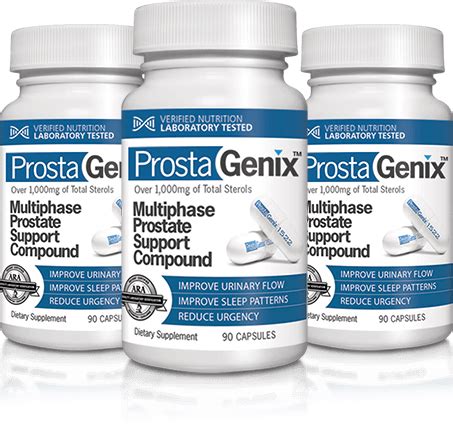 ProstaGenix - Number One Rated - End Prostate Issues Fast!