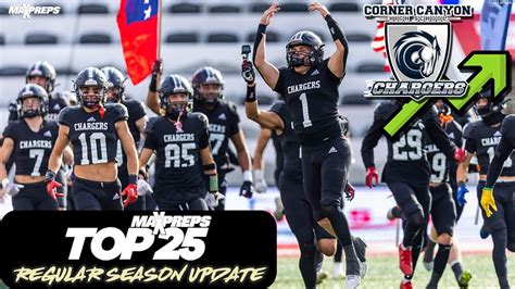 NEW MaxPreps Top 25 High School Football Rankings 🏈 2023 Season UPDATE ...