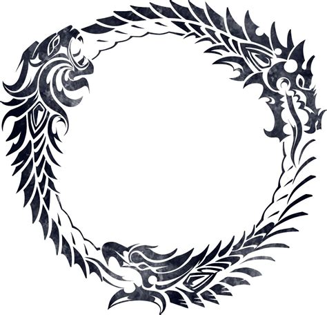 The ouroboros or uroboros, (from the Greek οὐροβόρος ὄφις tail-devouring snake) is an ancient ...