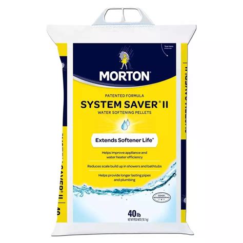 Sal En Pellets Para Suavizador De Agua Morton Saco 20 Kilos. - $ 195.00 en Mercado Libre