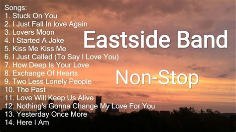 Eastside Band Best Compilation Vol. 1 - YouTube