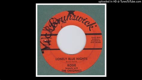 Rosie - Lonely Blue Nights - 1961 - YouTube