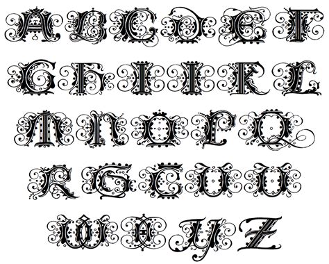 11 German Font Alphabet Images - Old German Alphabet Letters, German Gothic Font and German ...