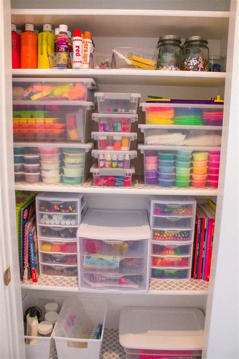 How To Organize Kids Art Supplies - KIHUFADA