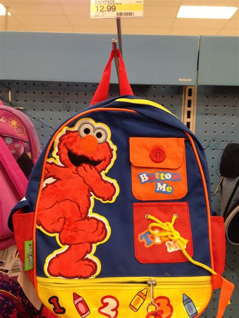 Elmo Backpack - Target | Elmo, Backpacks, Bags