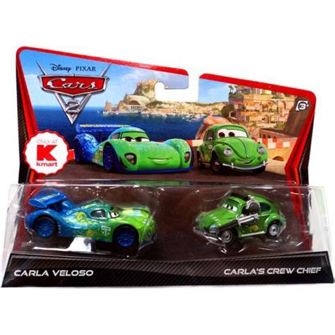 Disney Cars 2-Packs Carla Veloso & Carla's Crew Chief Diecast Car 2 ...