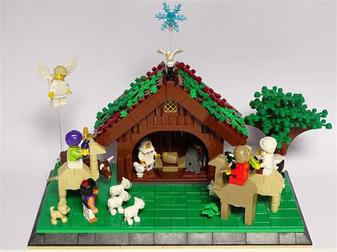 Nativity Scene : lego