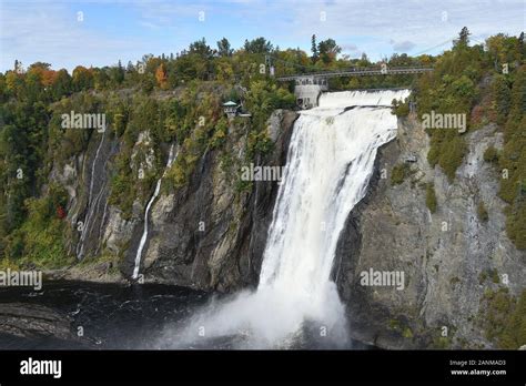 Montmorency Falls // Chute-Montmorency North of Quebec City, Quebec ...