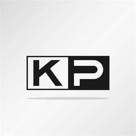 Initial Letter Kp Logo Template PNG Images, Abstract, Logo, Template ...