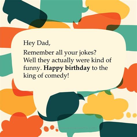 Happy birthday dad and keep up the dad jokes! | Dad quotes funny, Dad ...