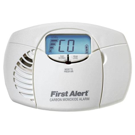 First Alert Battery Powered Carbon Monoxide Alarm with Digital Display-CO410 - The Home Depot