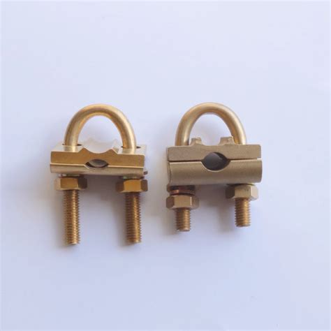 Brass Earthing Grounding Clamp Type U - Buy Grounding Clamp,Earth Connection Clamp,Rod Clamp ...