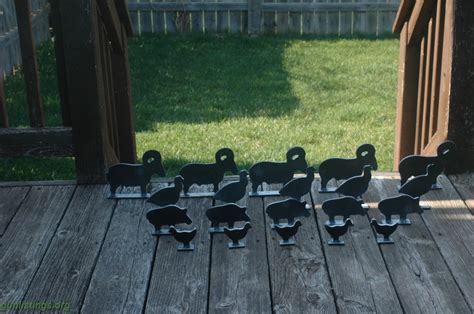 Gunlistings.org - Accessories 22 Cal. Steel Silhouette Targets