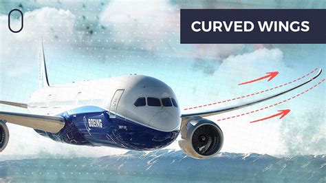 Why The Wings Of The Boeing 787 Are Curved - YouTube