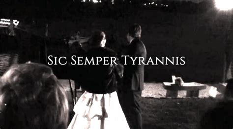 Sic Semper Tyrannis - Audiovisual Identity Database