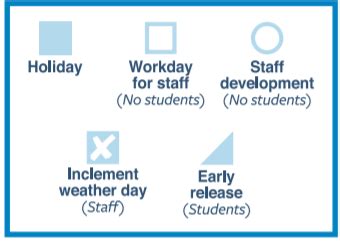 Oak Ridge Elementary - School District Instructional Calendar - Conroe Isd - 2019-2020