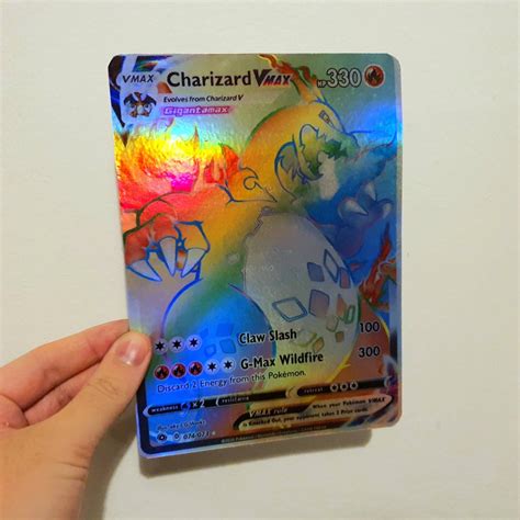 Jumbo Charizard Pokemon Card