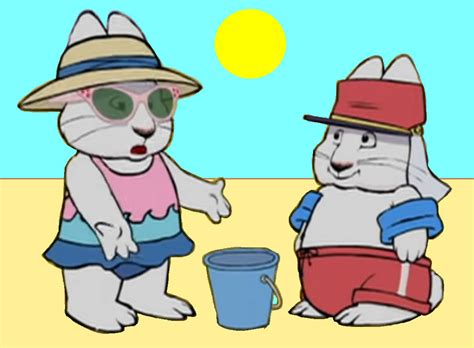 Max and Ruby at the beach by Lahmom2000 on DeviantArt