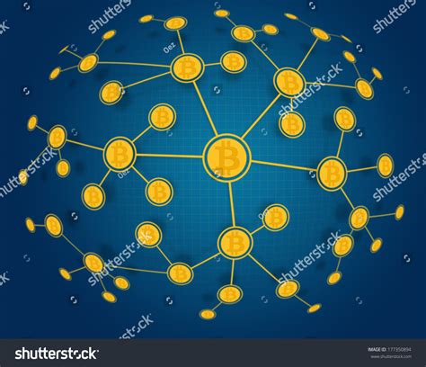 Global Bitcoin Network Bitcoin Currency Symbol Stock Illustration 177350894 | Shutterstock