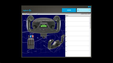 Logitech G Flight Simulator Yoke System with Throttle Quadrant