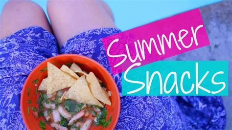 Healthy Summer Snack Ideas! | Summer snacks, Healthy summer snacks, Snacks