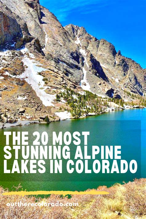 The 20 most stunning alpine lakes in Colorado | Alpine lake, Colorado ...