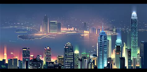 Skylines wallpapers on Behance