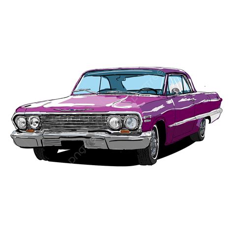 Vintage Car Illustration Vector Art PNG, American Vintage Car Vector Illustration, Vintage ...