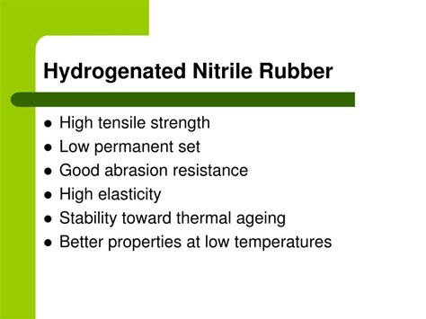 PPT - Nitrile Rubber PowerPoint Presentation, free download - ID:324667