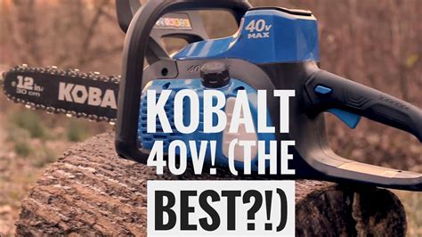 Kobalt 40v Chainsaw Manual