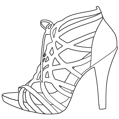 Shoe Drawing Template at GetDrawings | Free download